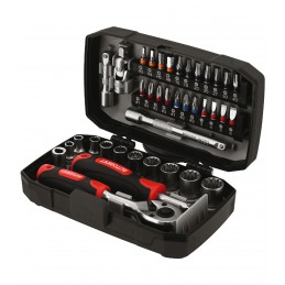 Coffret cliquet 1/4 38 pièces