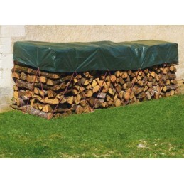 Bâche couverture bois 6x1,5m