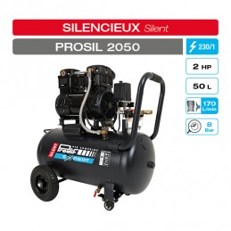 Compresseur 50L silencieux...