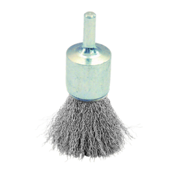 BROSSE PINCEAU FIL INOX ONDULE